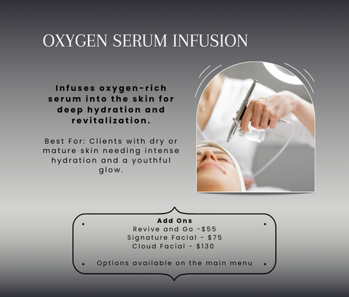 Oxygen Serum Infusion Facial Add On