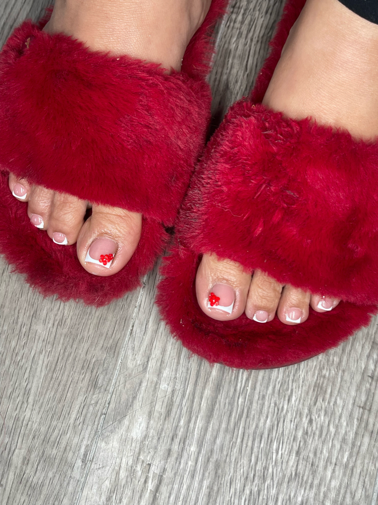Acrylic Pedicure Soak Off