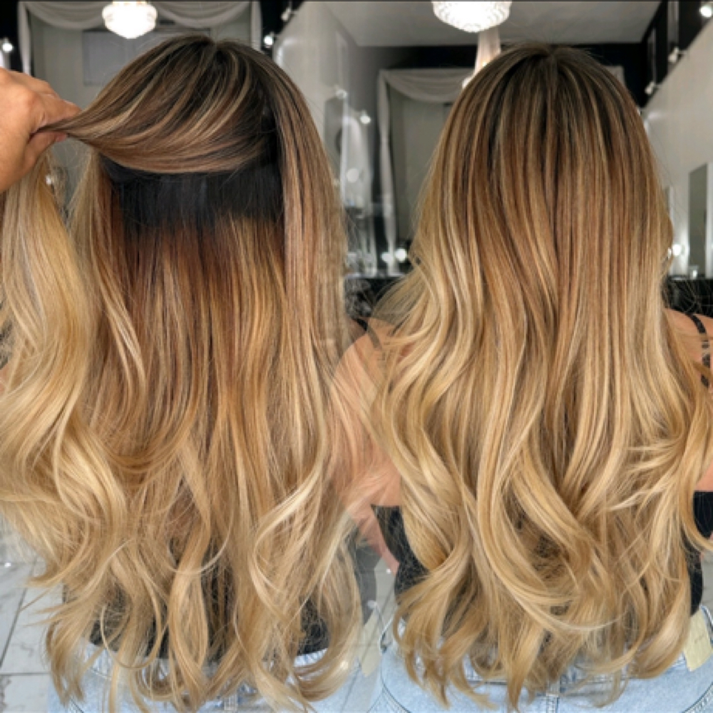 Partial Balayage at Looks by MJ in Pasadena, CA