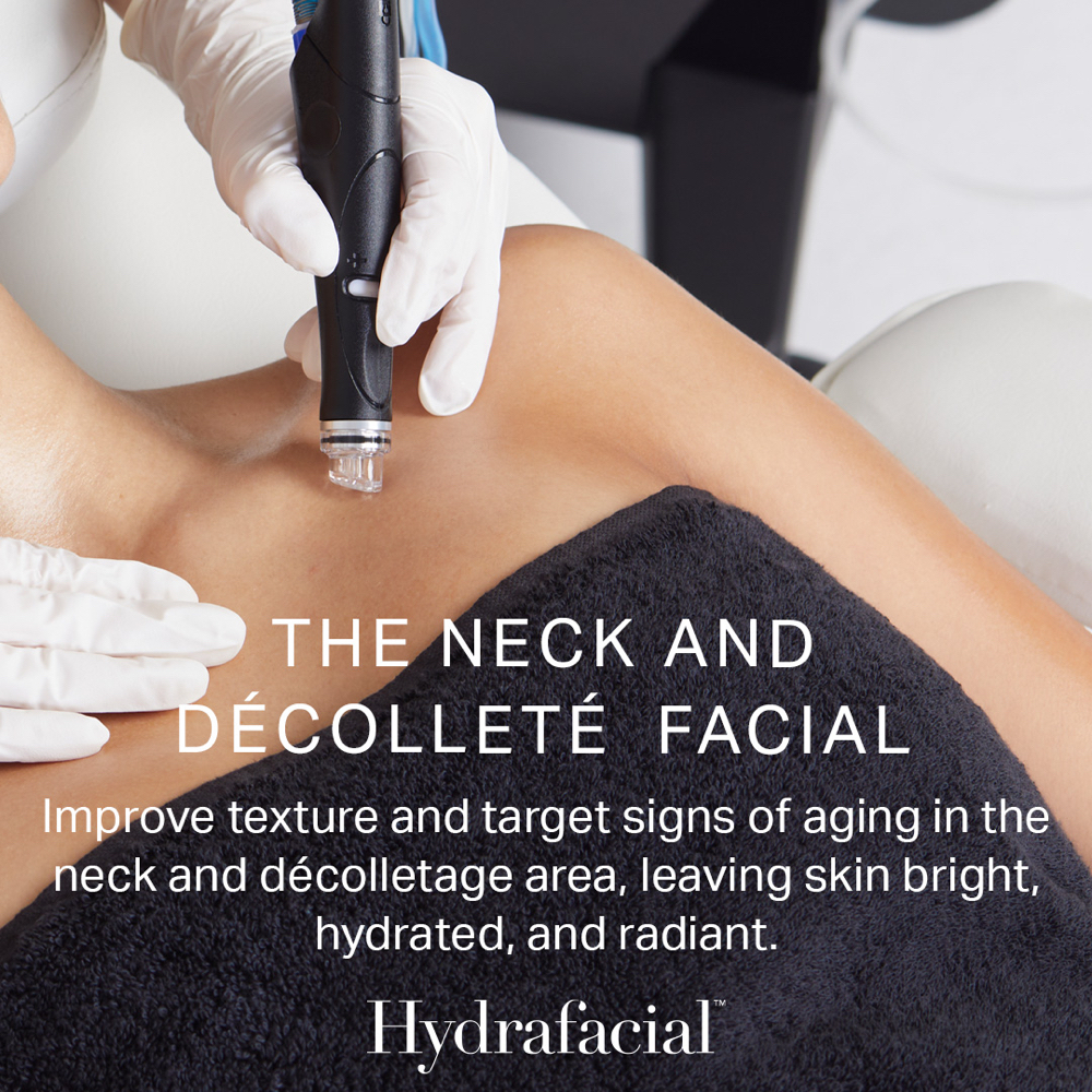 Hydrafacial Neck & Decollete Add On