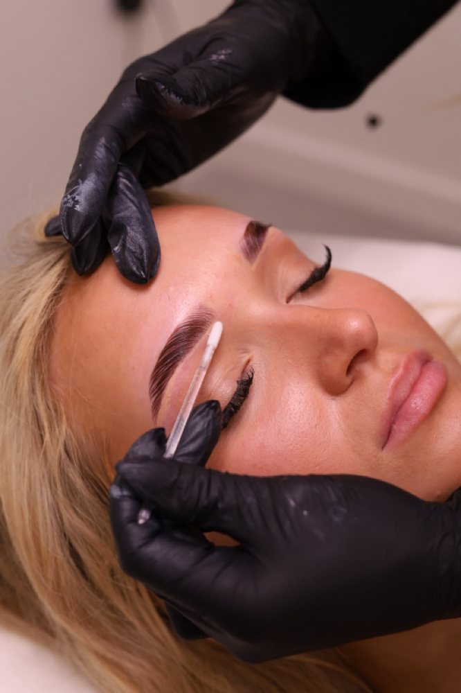 Brow Lamiantion + Clean Up at PrettyInked.Studio in Vancouver, WA