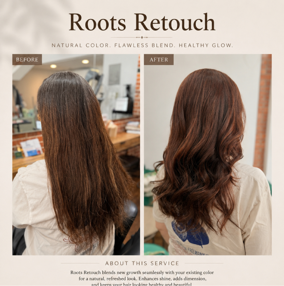Roots retouch at Maison Beauty NYC in Newyork, NY