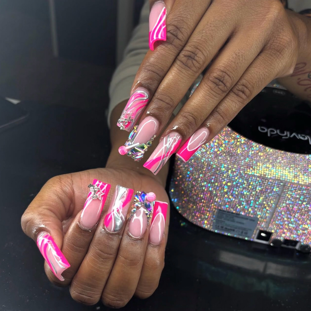 Long Fill In at Ceradii nails in Indianapolis, IN