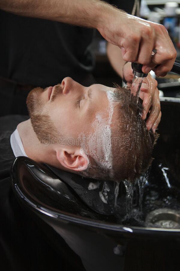 Skin Fade, Beard, Shampoo