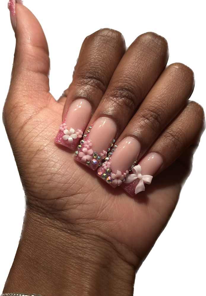 Short Acrylic Fullset