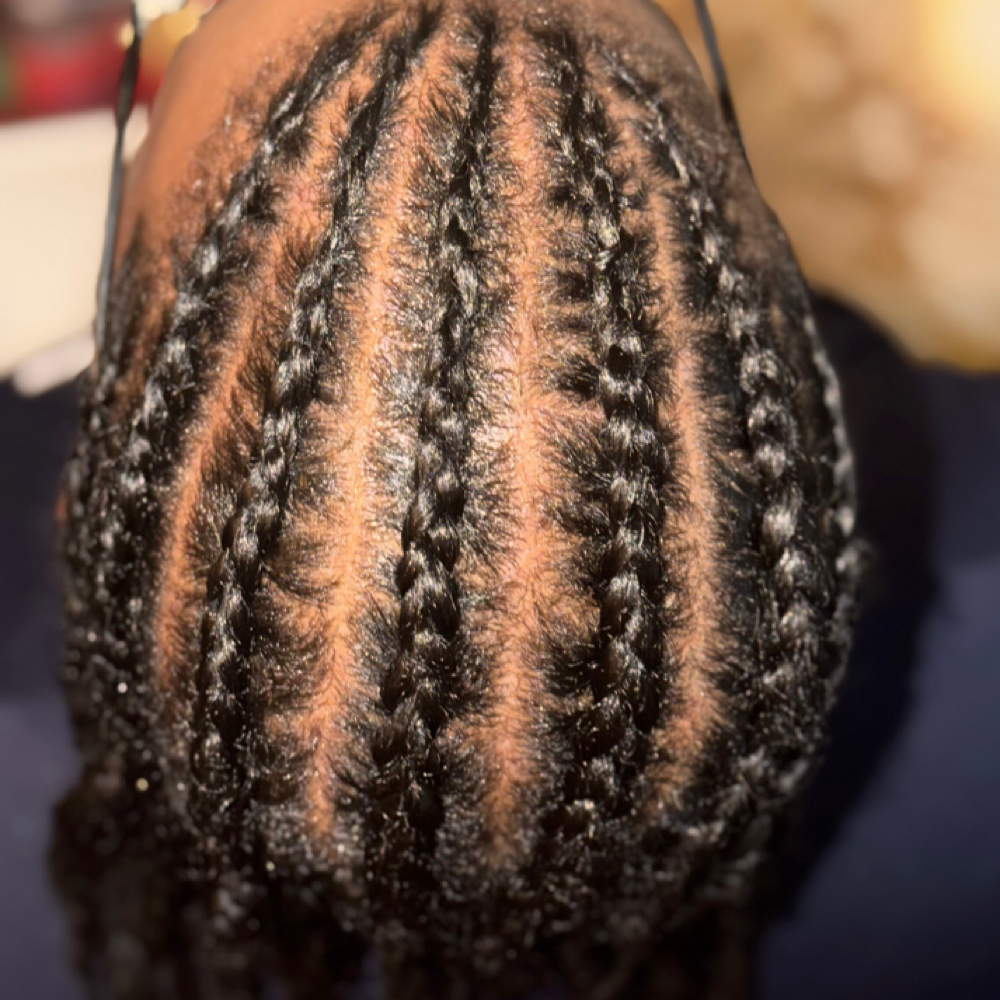 Cornrows at Designz by Destinii in Houston, TX