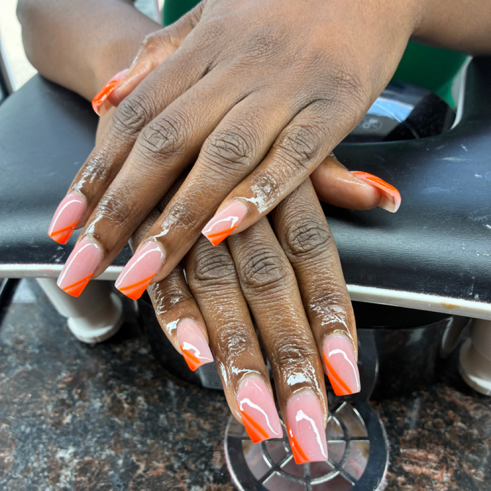 Medium Acrylic Nailz at Perfectly Touched Nailz in Louisville, KY
