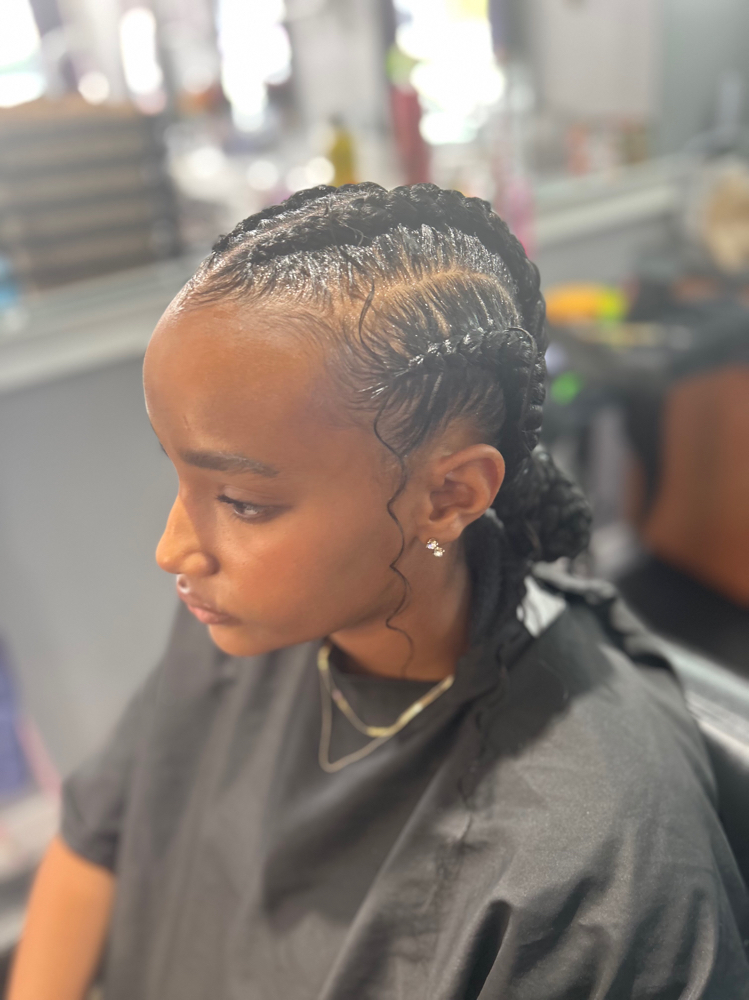 FEED-IN BRAIDS at Salon Sistaz in Portland, OR