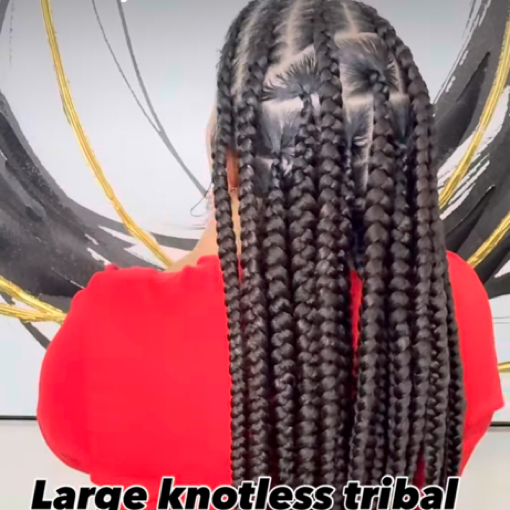Large Fulani at Total Class Hair Braiding in Marietta, GA