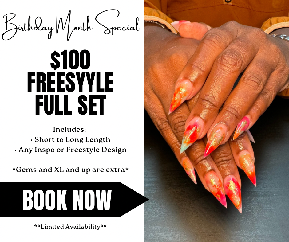 JUNE SPECIAL: $100 Freestyle