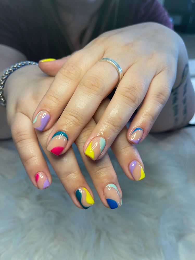 X-Small/Overlay Acrylic Full Set at Nails by Sabra in Fair Oaks, CA