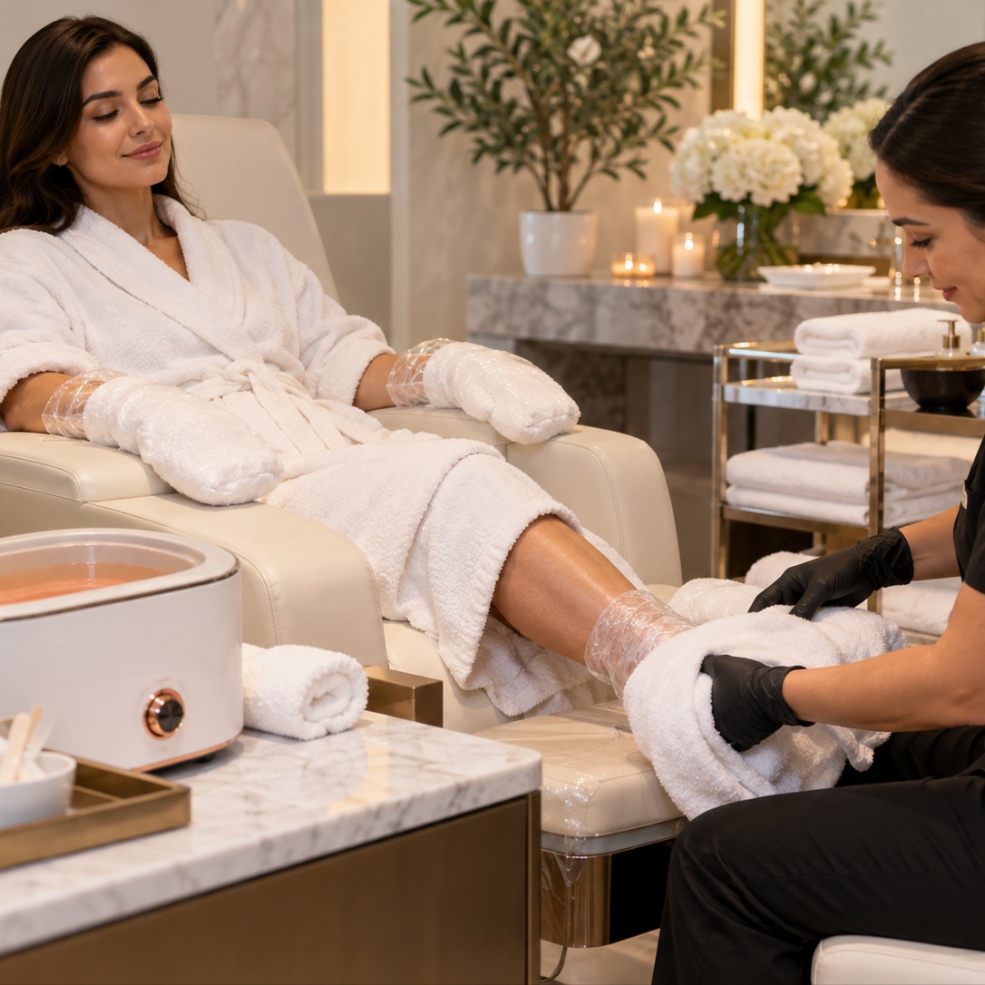 Paraffin treatment - hands/feet at Gold Coast Beauty By Shanzo in Chicago, IL