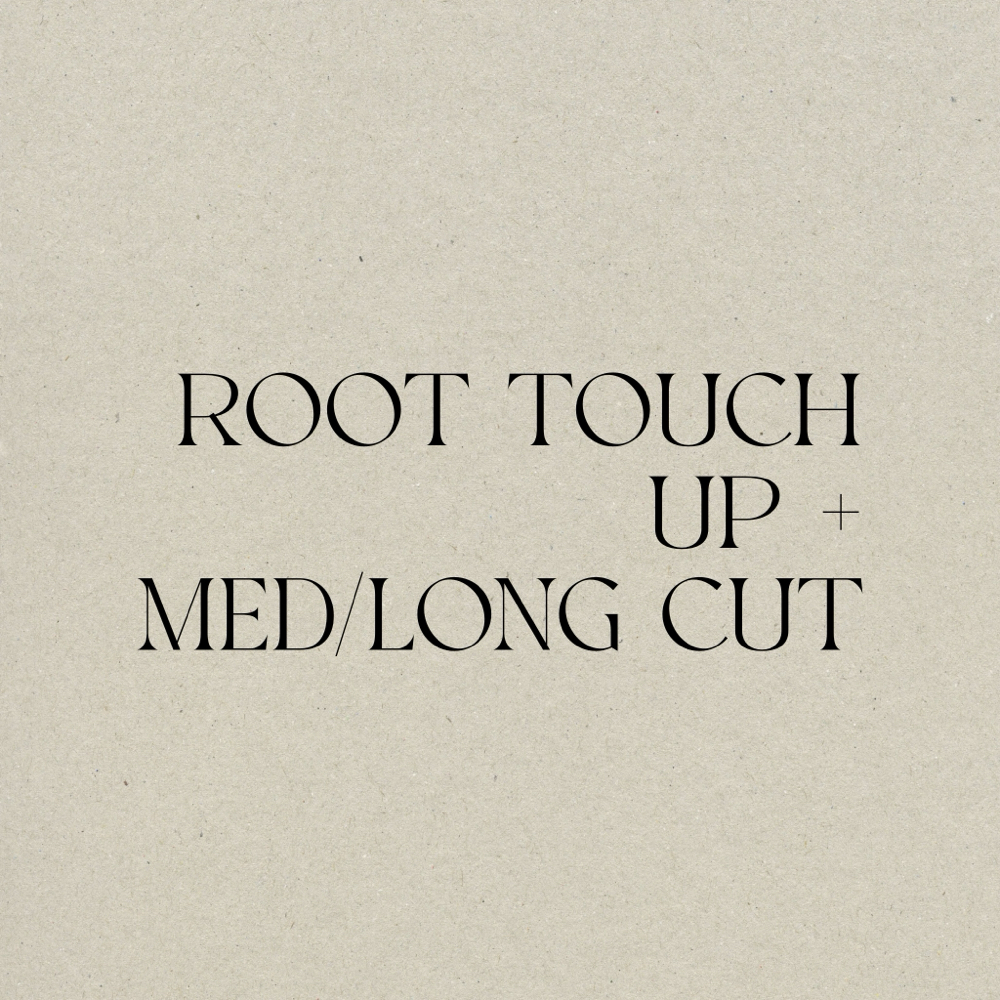 Root Touch Up + Med/Long Cut