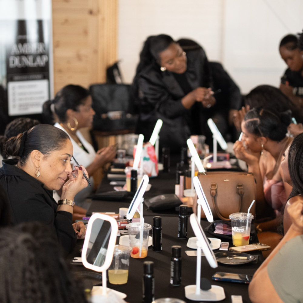 Group Makeup Session at Am Luxe Artistry in Orlando, FL