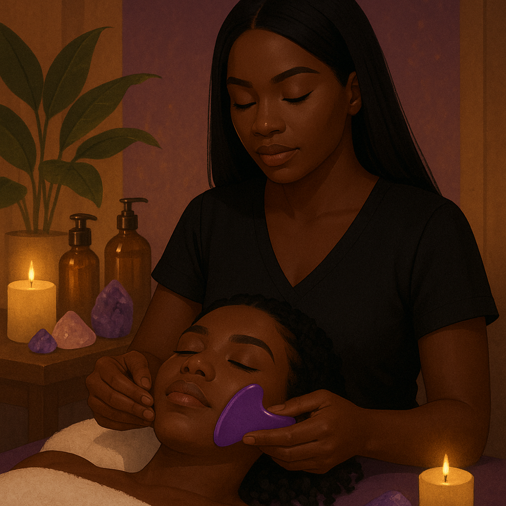 Gua Sha Facial Massage at Mommie Massages & Therapy