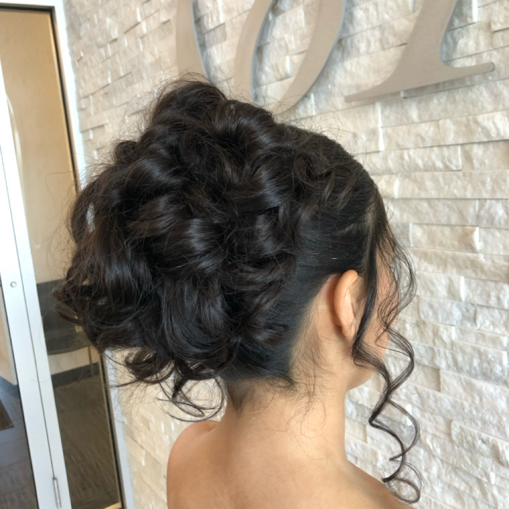 Updo at Ivy Hair Studio in Poughkeepsie, NY