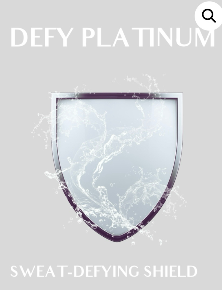 Sweat Defying Shield