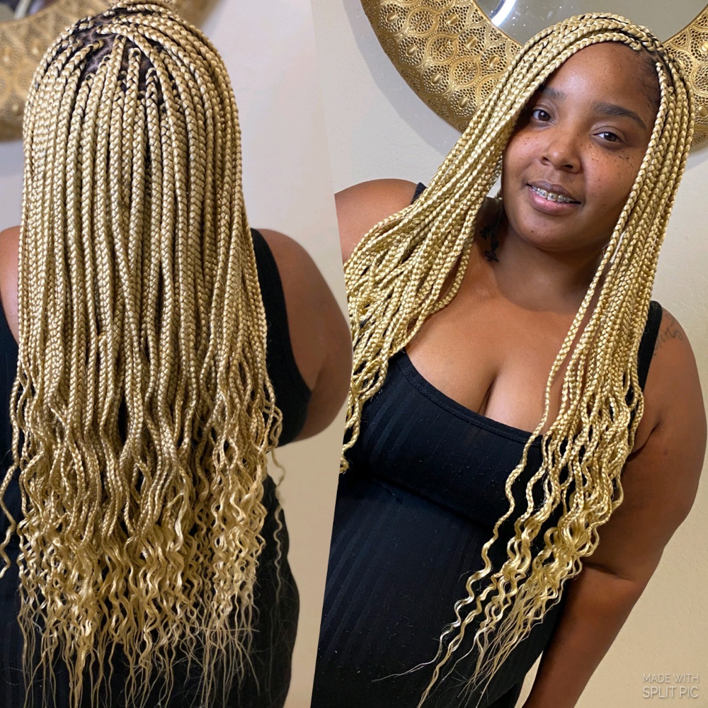 Medium Box Braids