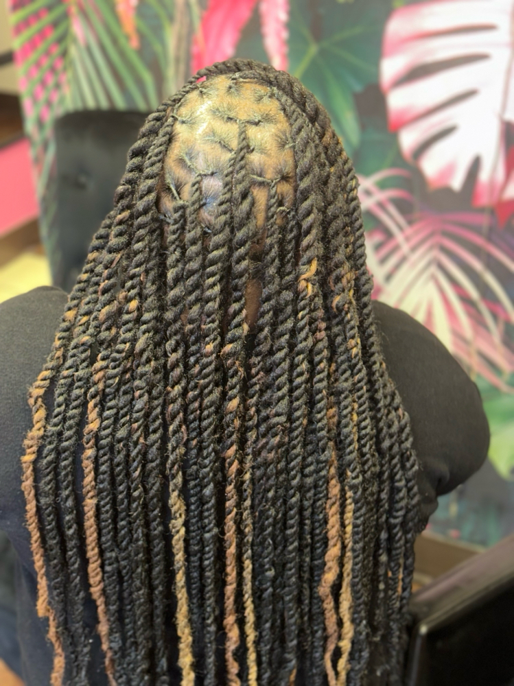 Extended 2 Strands(feed In Twist)