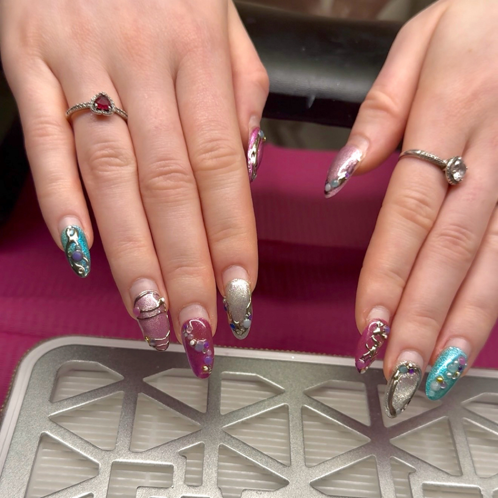 Acrylic Rebalance at Lillian Barnes in Connersville, IN