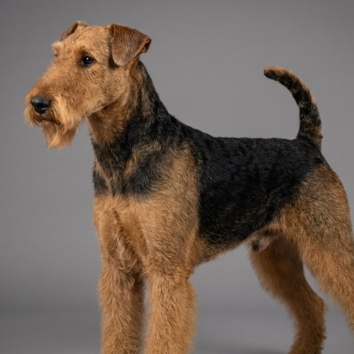 Airedale Terrier at The Groom Room in Hope Mills, NC