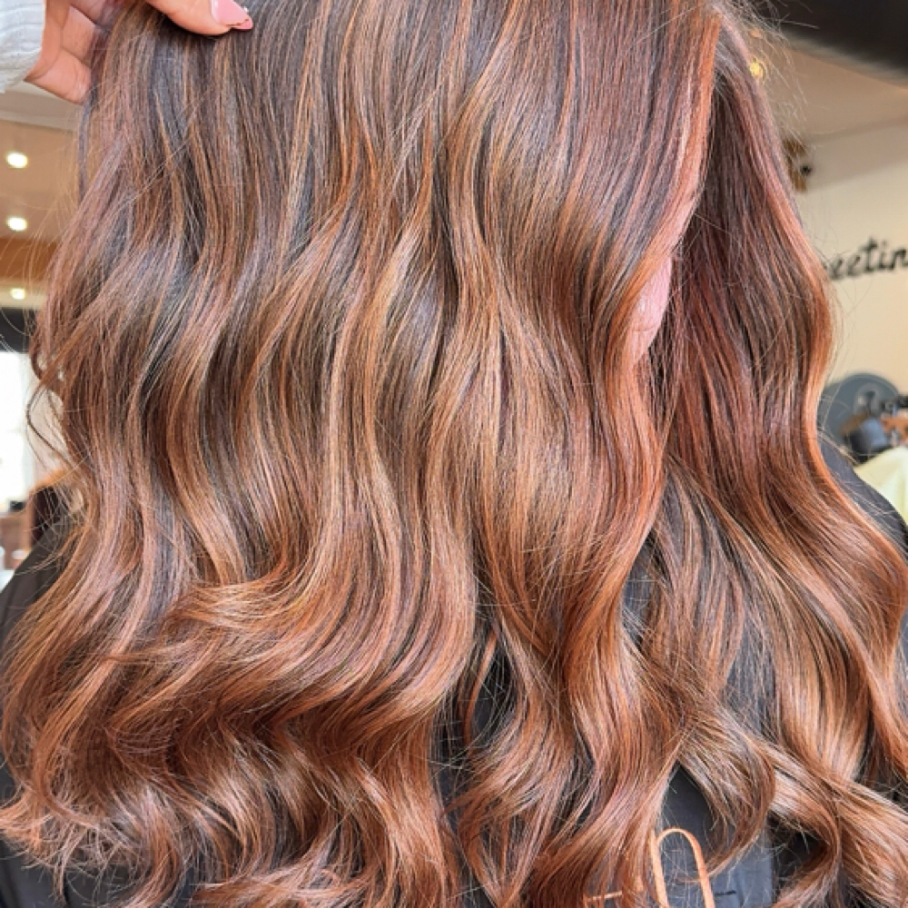 Blowout + Style at Esencia Hair Studio in Nazareth, PA