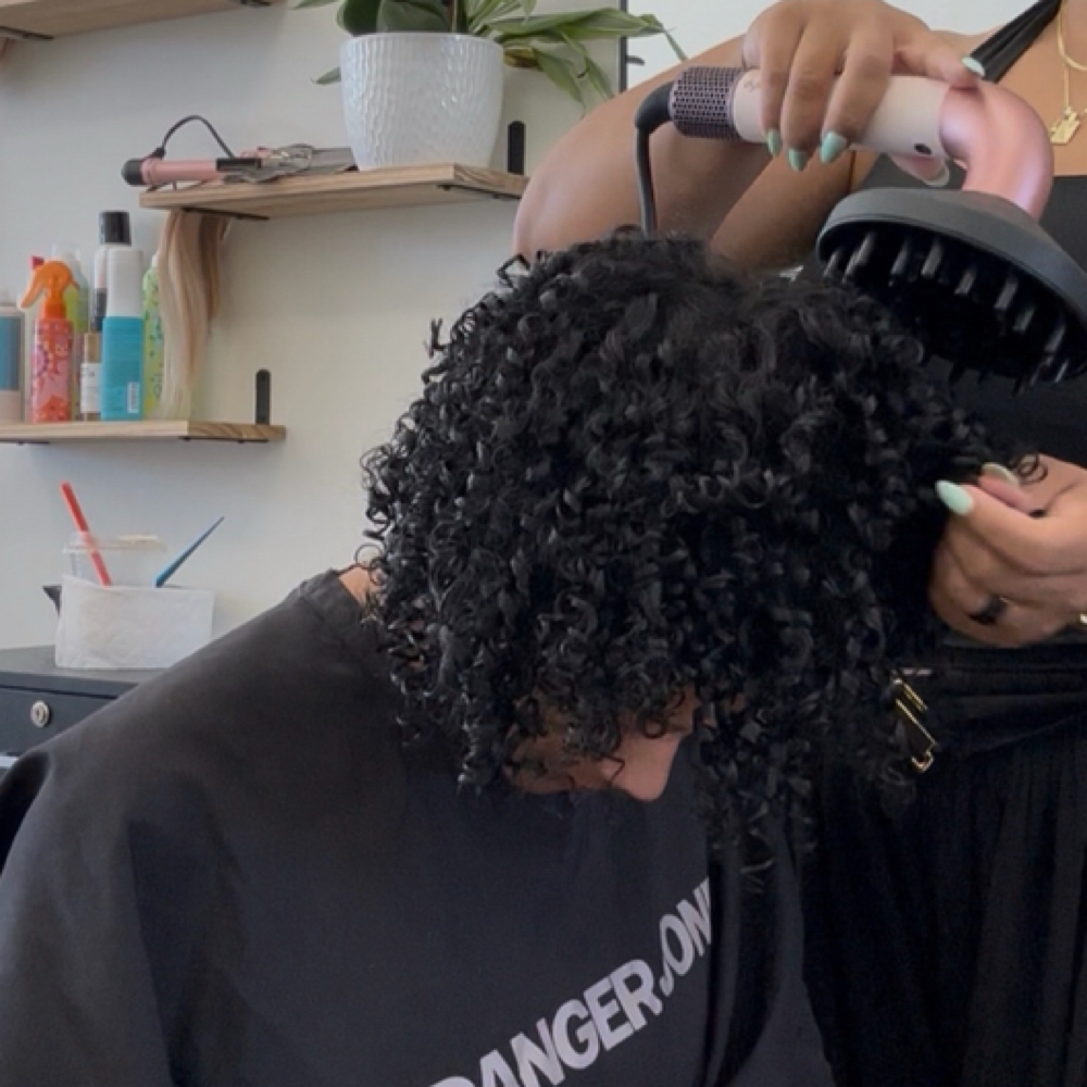 Cleanse, Care n’ Define at CNB hair by Britney in Granada Hills, CA