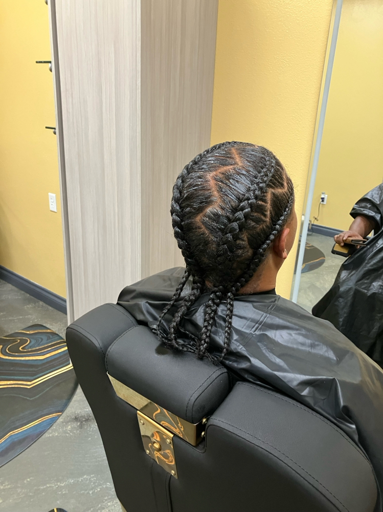 4 Cornrows