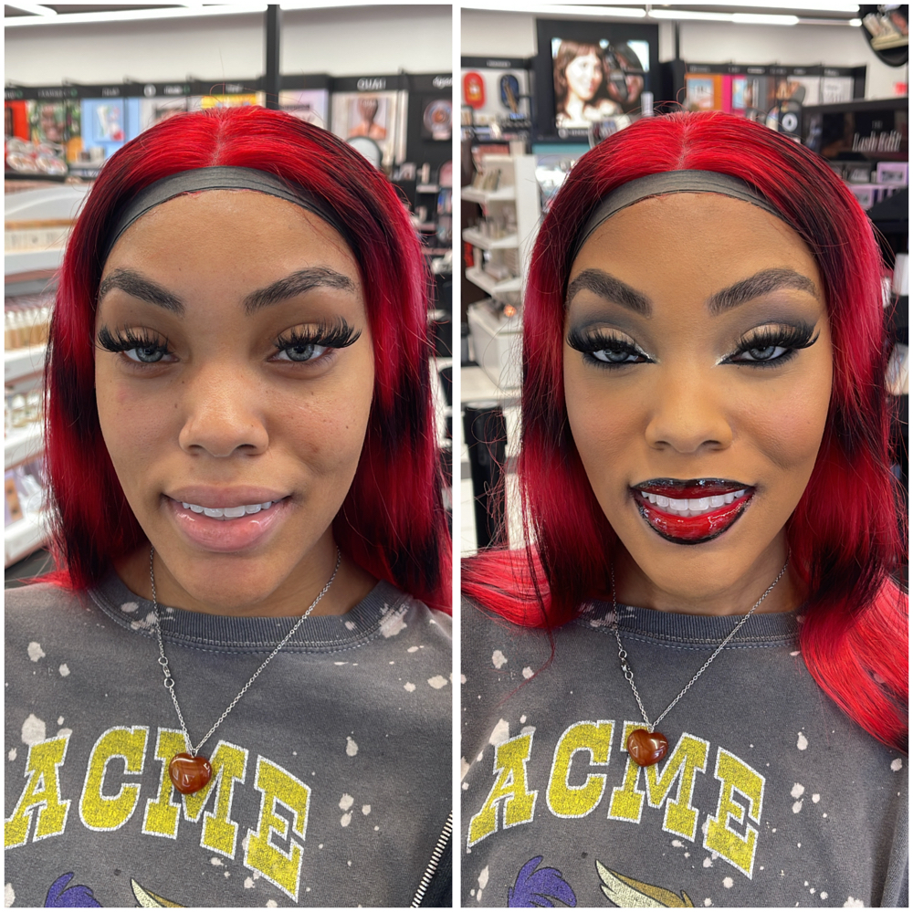 Full Glam Makeup