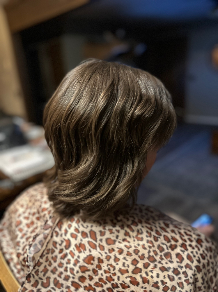 Toner Treatment With Trim at Kayli Estep in Yukon, OK