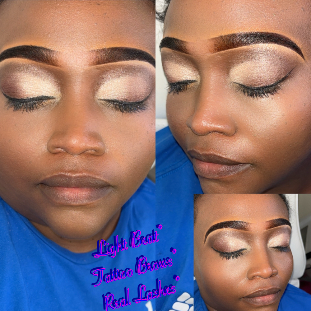 Light Beat W/Tattoo Brows