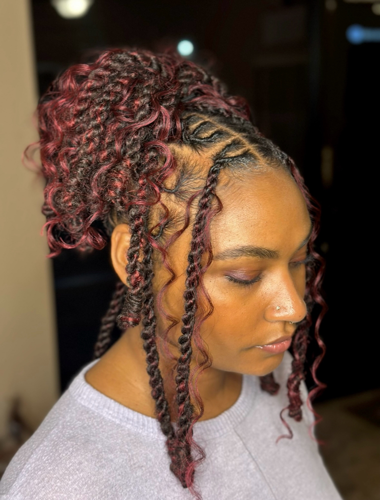 Medium Short Invisible Locs