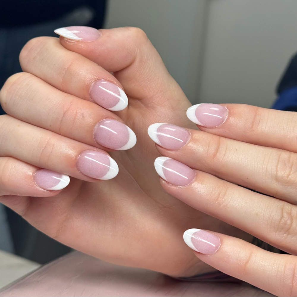 Dip Powder- with Extension at HONEY SHINE NAILS SPA in Riverhead, NY