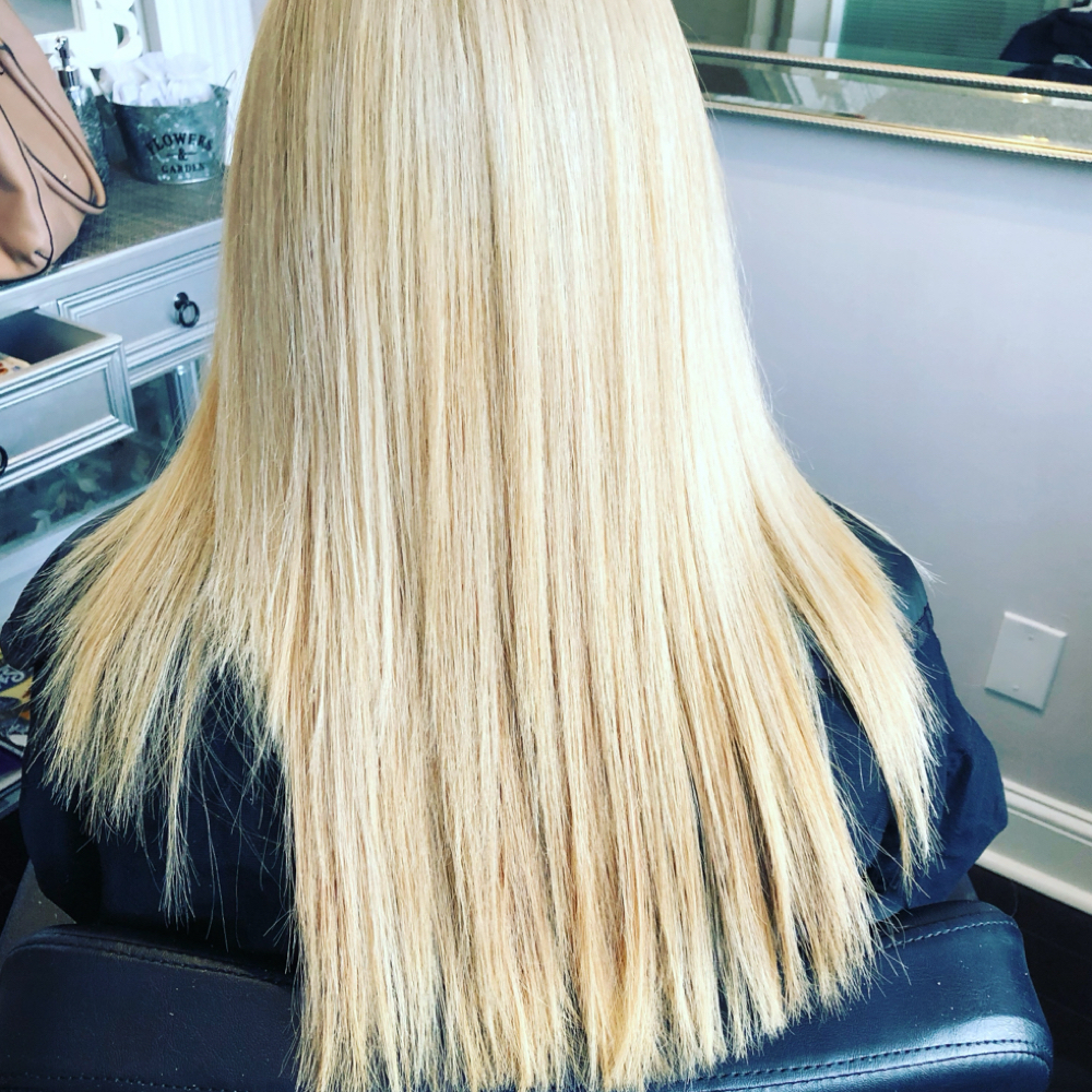 Bleach Retouch at Studio Eleven Styles in Cary, NC