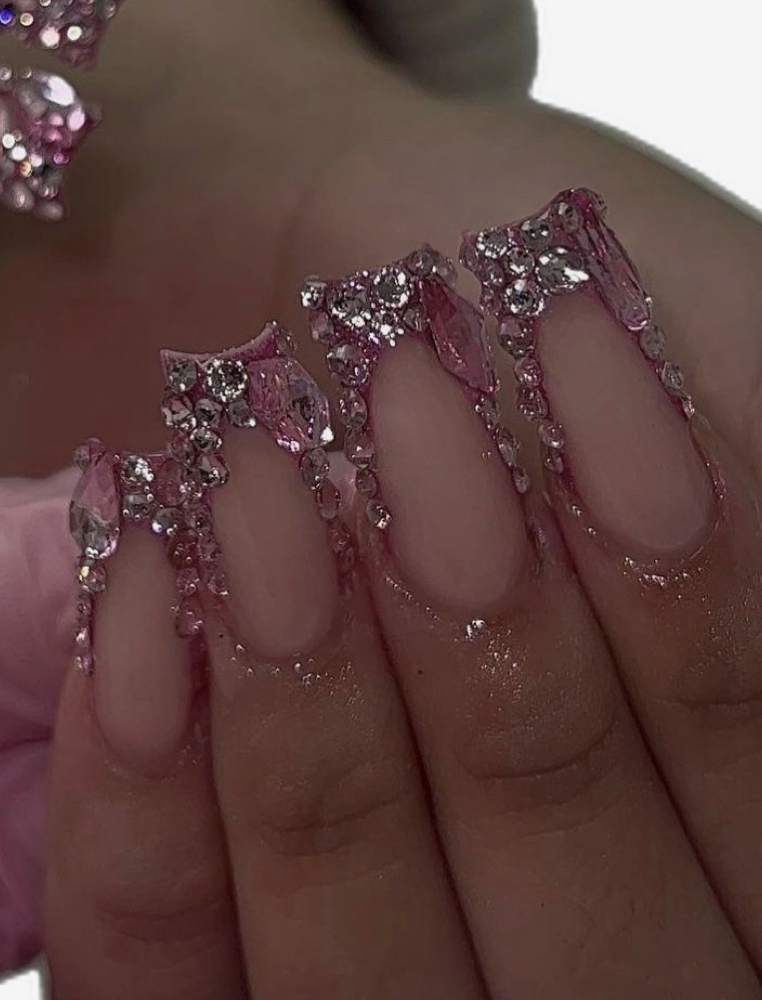 Medium Full Set Blinged Out