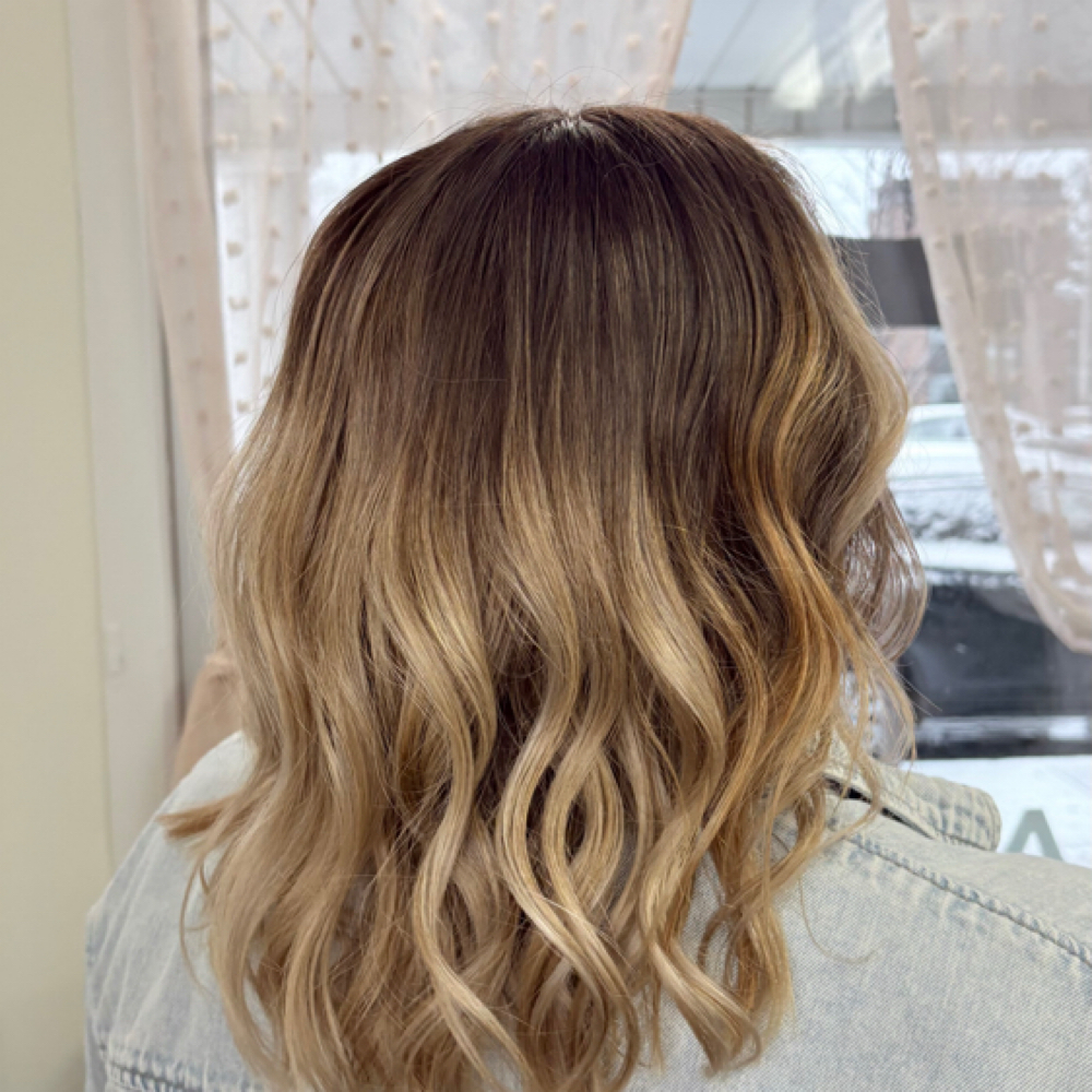 Balayage at Wall Flower Studio in Union Grove, WI