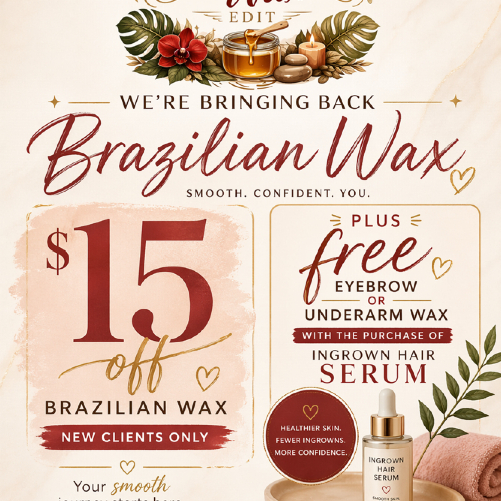 New Client Brazilian at The Brow + Wax Edit in Memphis, TN