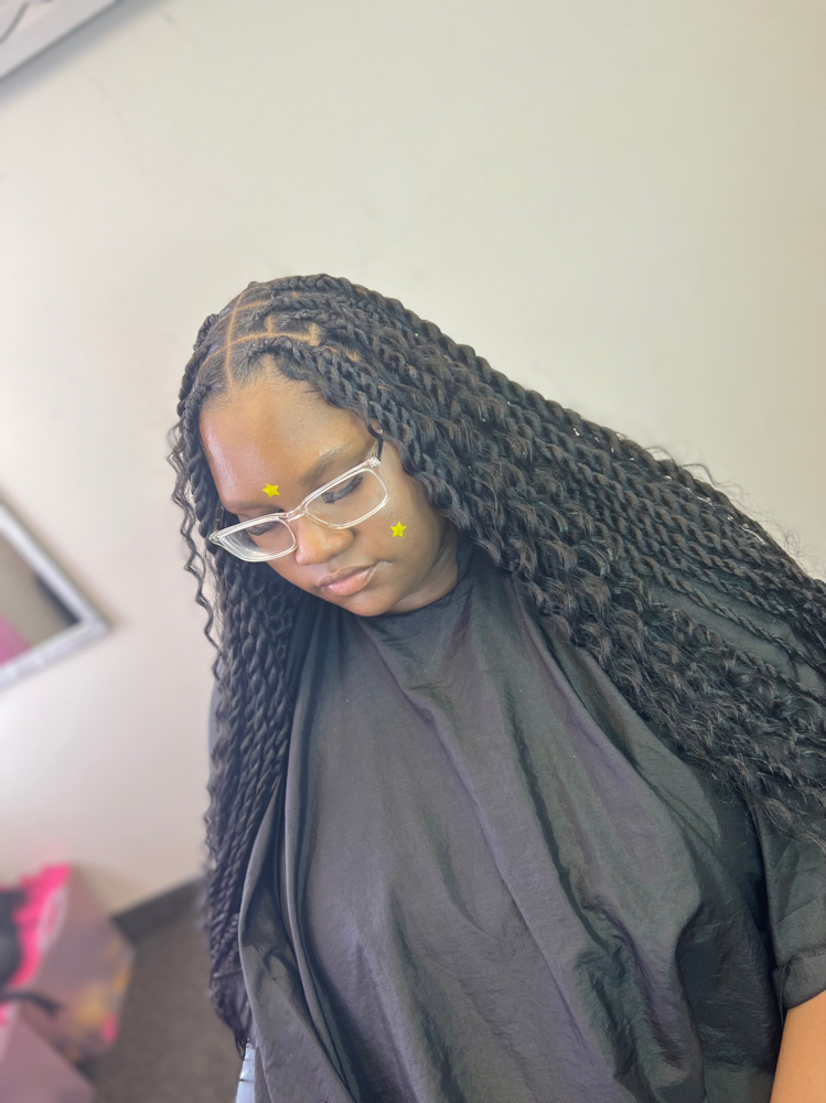 Island Twist (buttlength )
