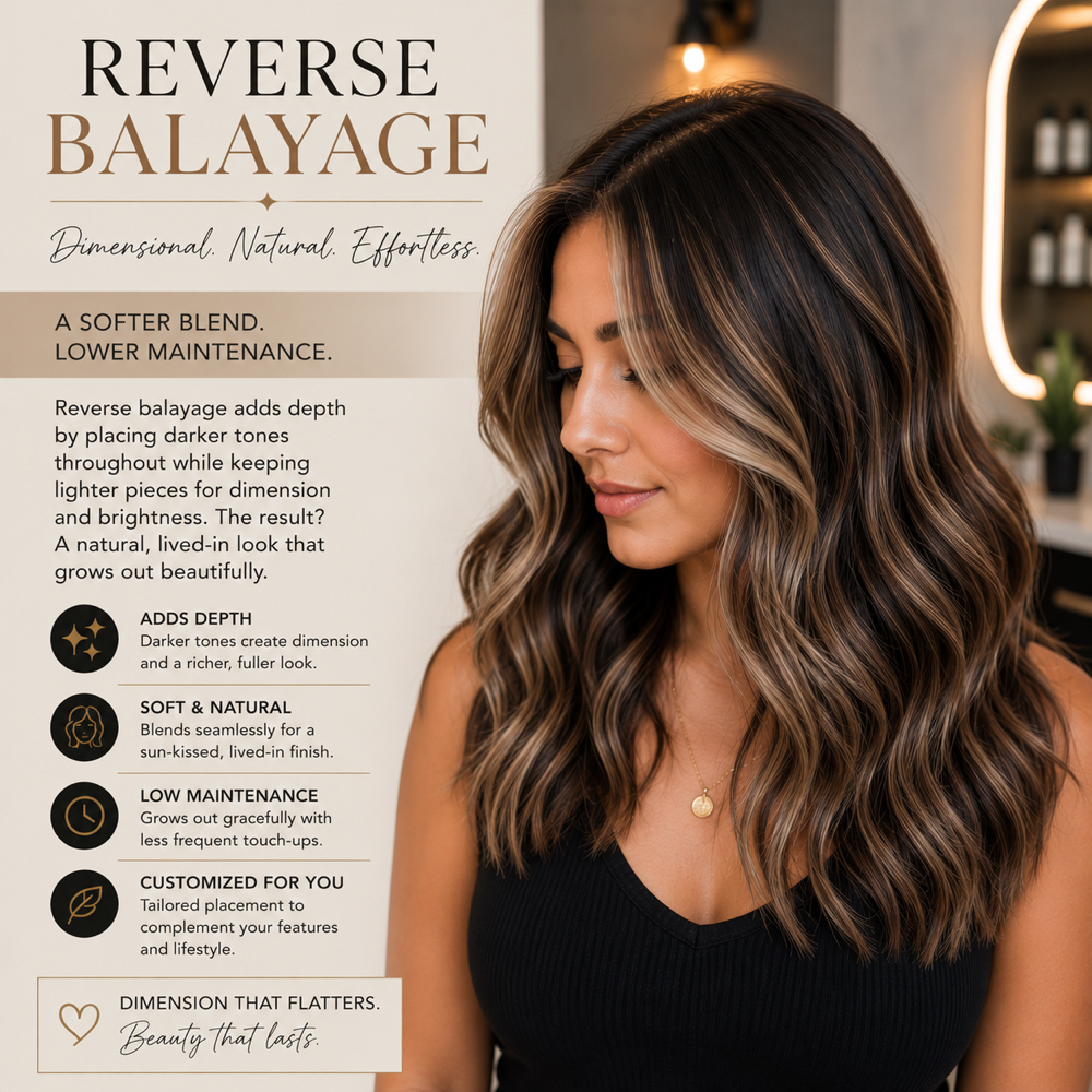 Reverse Balayage & Color Blend at Ks.allaboutstyle in Columbia, SC