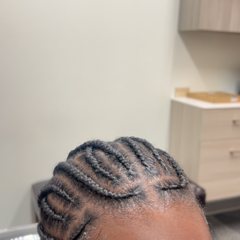 Kids Cornrows at G'Nels  Braids Studio in LYNNWOOD, WA