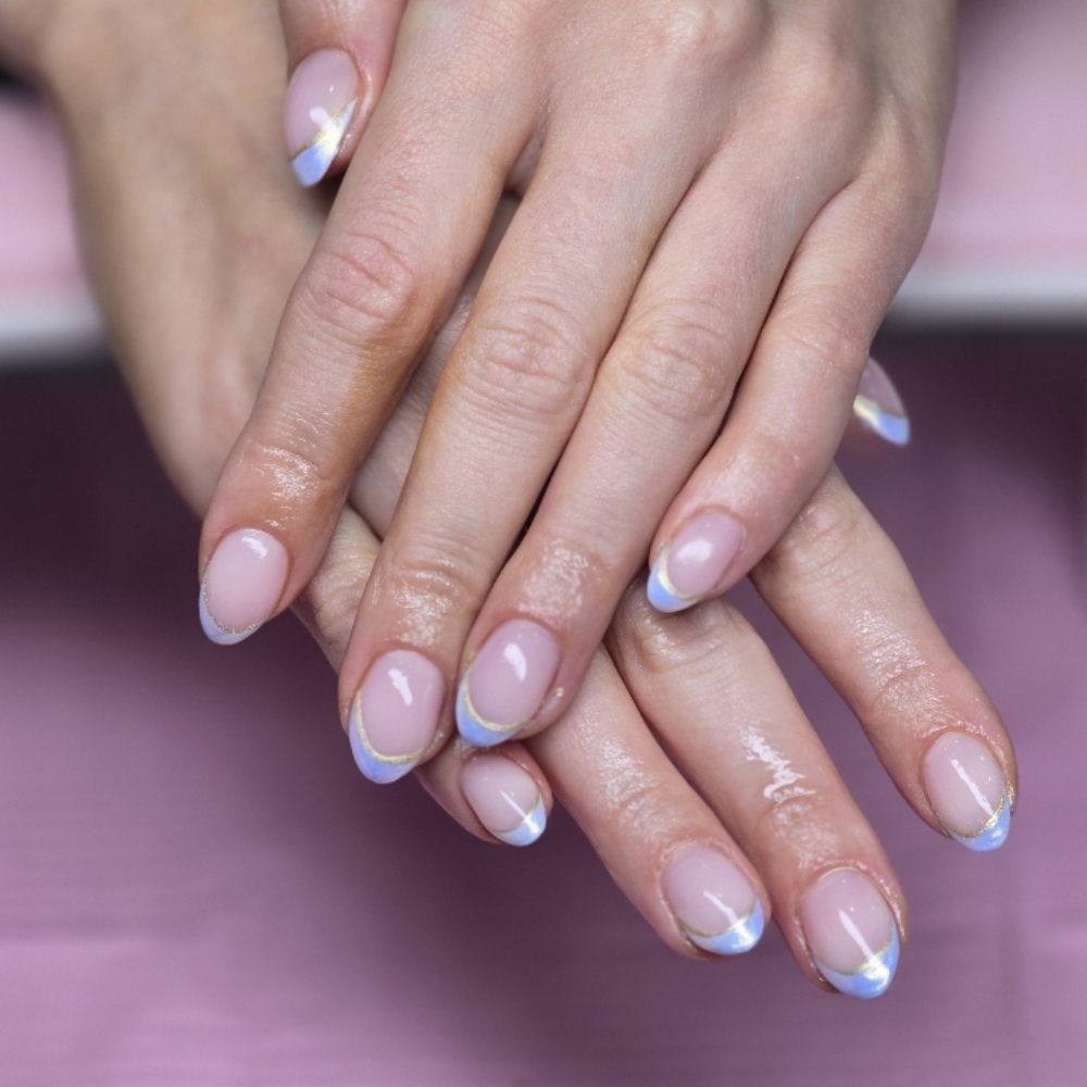 French Chrome at Blue Collar Beauty LLC in Bend, OR