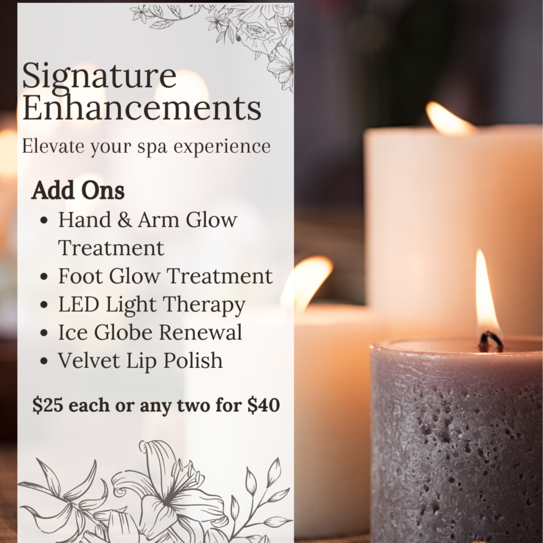 Glow Enhancements (Add ons) at Beyond the Glow Mobile Spa in Bradenton, FL