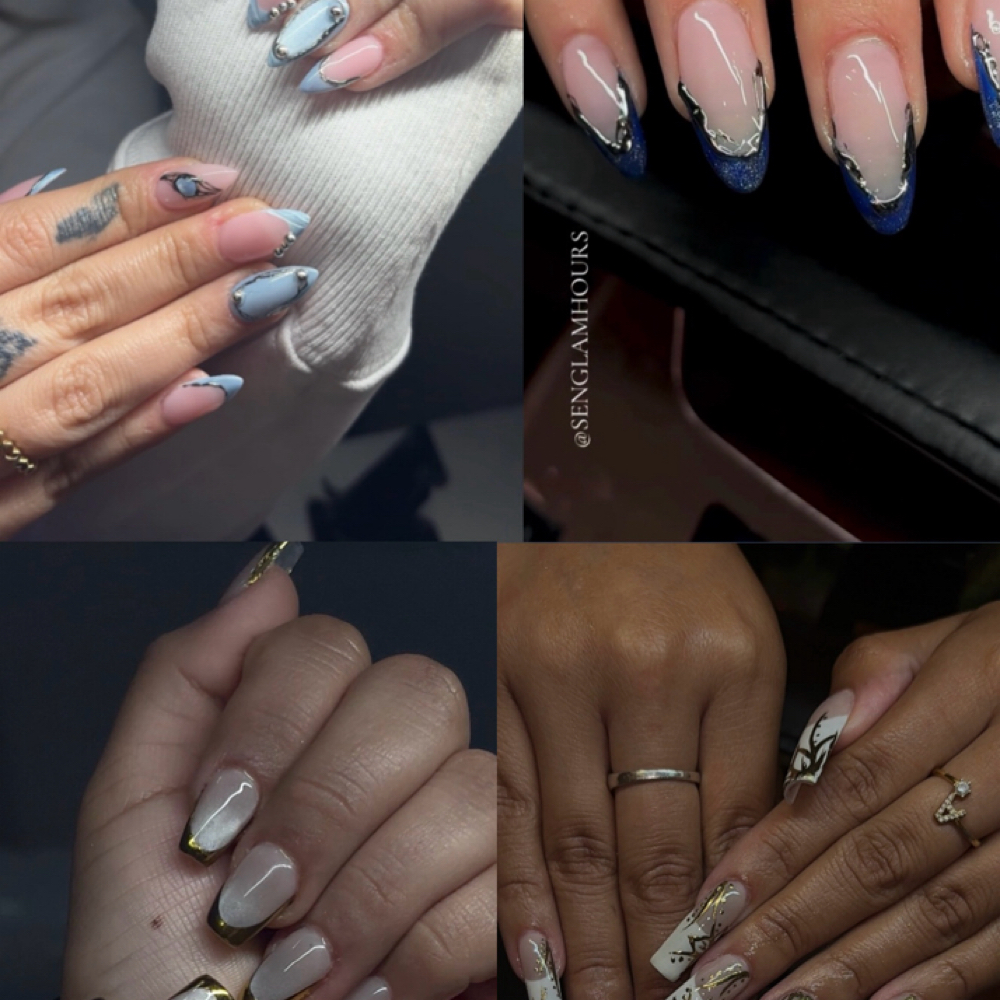 Gel X Full Set ( Tier 2 ) at Senglamhours in No Where, MD