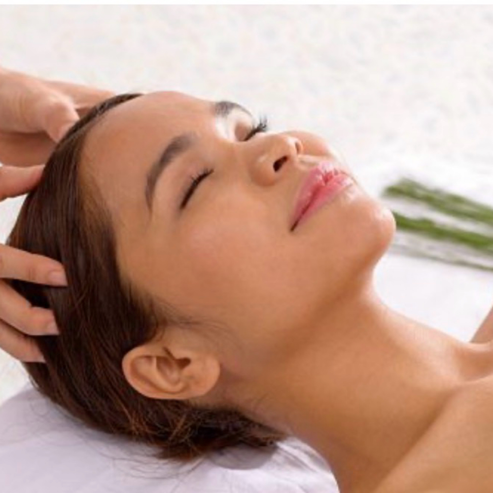 Peppermint Scalp massage at Glow & Polish in Beaufort, SC