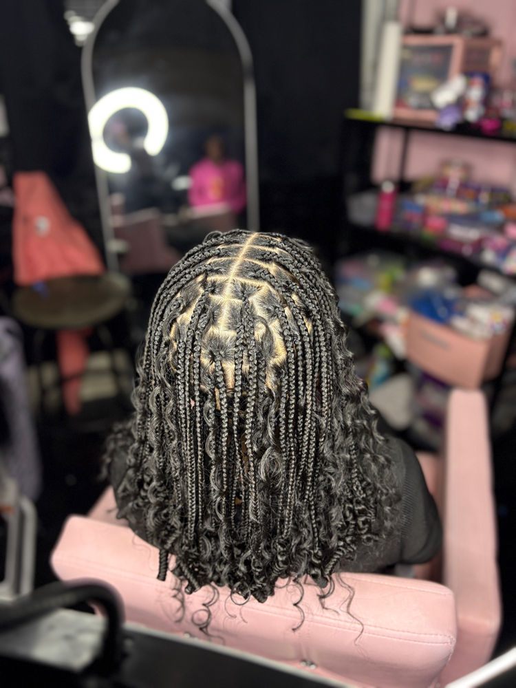 Smedium Bob / Long Bob knotless