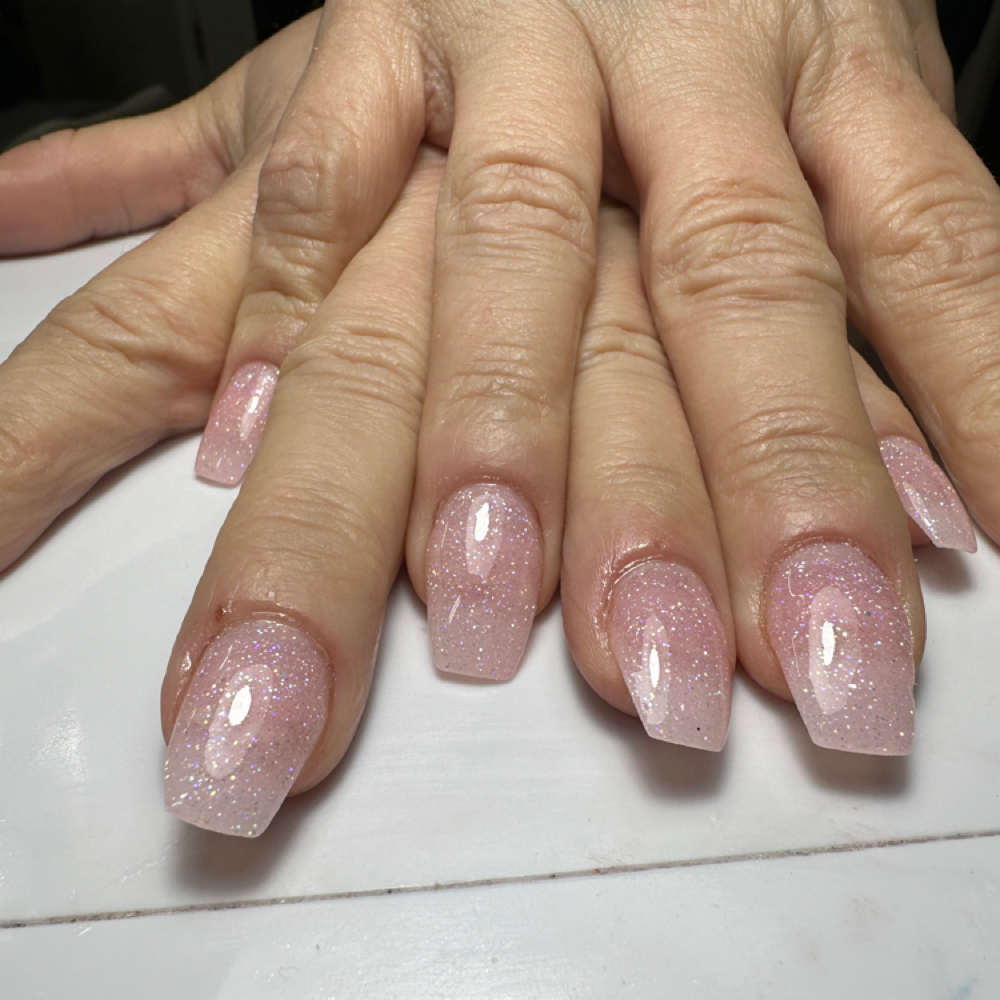 Dip W/ Tip Short/Medium Length at It’s Joy Time/ Joy Baumgardner in Conway, AR