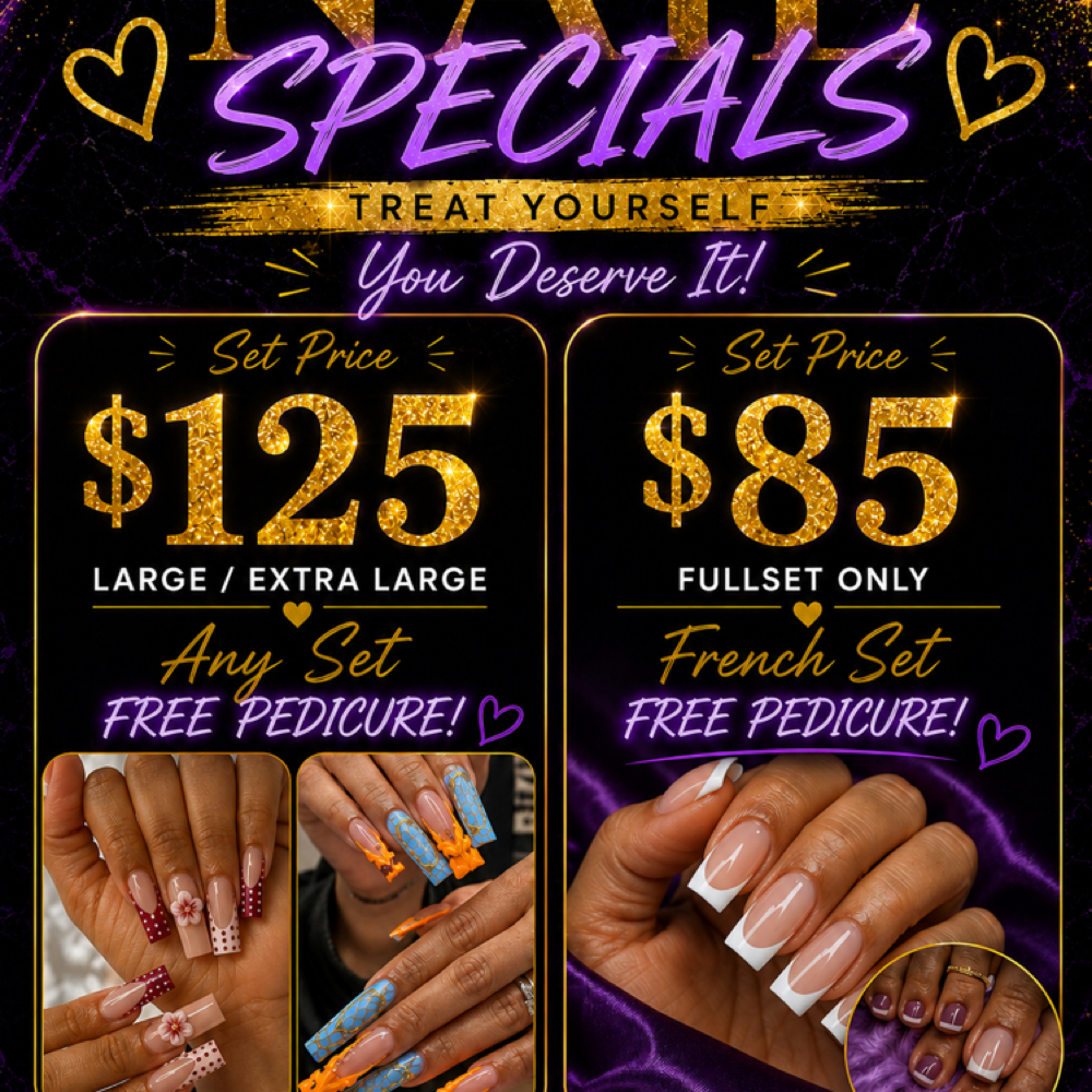 June/ July Special at Cosecha nails and beauty in Haverhill, MA