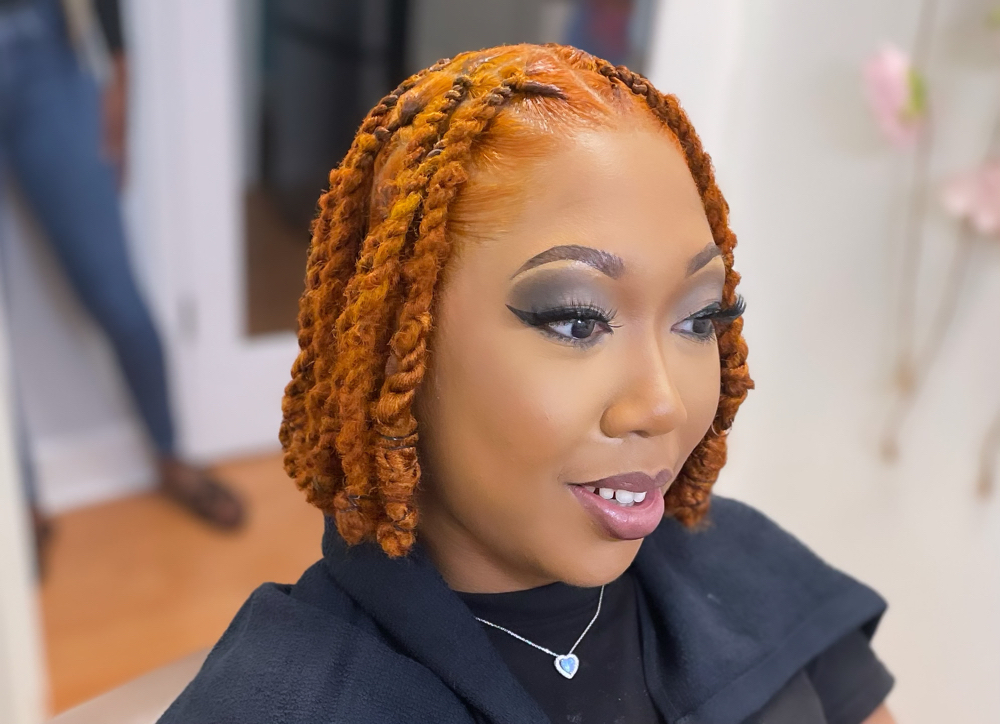 Loc Color (retwist &Style Included)