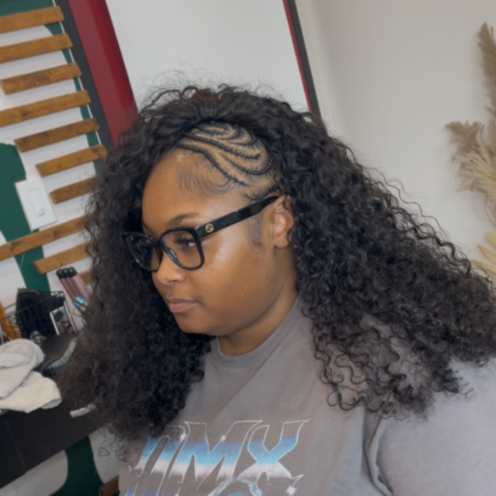 Unique Tribal/ Quickweave at The Joi N Beautie in Katy, TX
