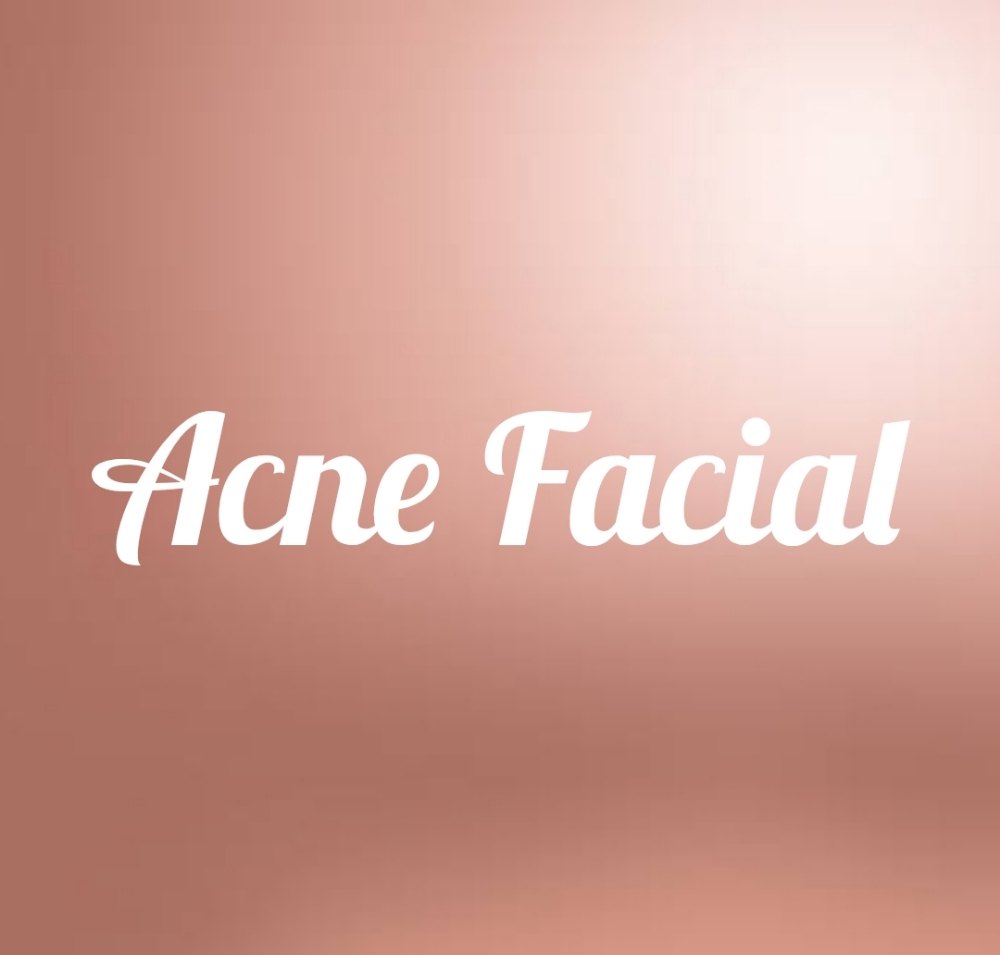 Acne Facial